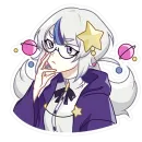 Стикер астерия без надписей