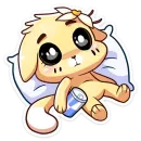 Стикер ванилька без надписей