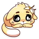 Стикер ванилька без надписей