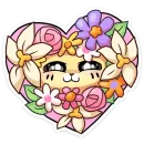 Стикер ванилька без надписей