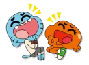 Стикер The Amazing World of Gumball