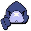 Стикер ворон