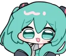 Стикер Hatsune Miku