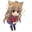 Стикер Toradora chibi by prototype008