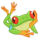 Стикер Квакша