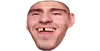 Стикер troggered faces