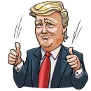 Стикер Trump