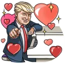 Стикер Trump