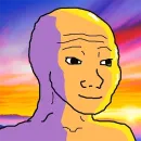 Стикер Wojak Party