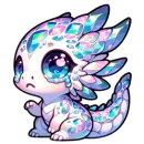 Стикер Дракоша Твинкл