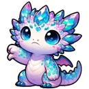 Стикер Дракоша Твинкл