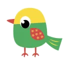 Стикер Twitter Message