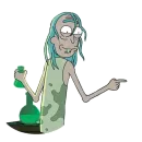 Стикер Укуренность в мультфильмах