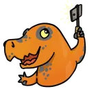 Стикер У меня лапки