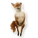 Стикер УпоротаяЛиса