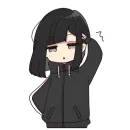 Стикер Юрудура тян