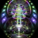 Стикер Увидь космос и звёзды