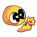 Стикер qwq ilu