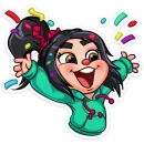 Стикер Ванилопа фон Кекс