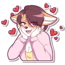 Стикер Vanilla Corgi