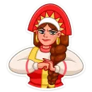 Стикер Варвара