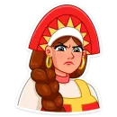 Стикер Варвара