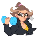 Стикер ВАША МАРУСЯ