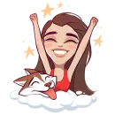 Стикер Veryire & Space