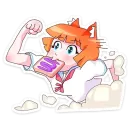 Стикер Айко-тян