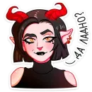 Стикер Асмодея