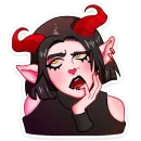 Стикер Асмодея