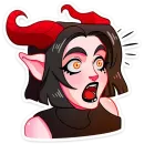 Стикер Асмодея