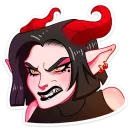 Стикер Асмодея