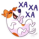 Стикер Пёсик Берт