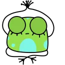 Стикер Насекомые и их знакомые Без текста