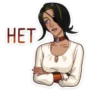 Стикер Капитан Роуз