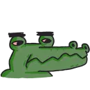 Стикер Кроко 2 Без Текста