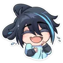 Стикер Тёмный Эдди