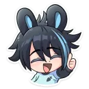 Стикер Тёмный Эдди