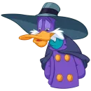 Стикер Черный Плащ Без Текста