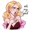 Стикер Элинор