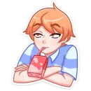 Стикер Рыжик Феликс