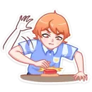 Стикер Рыжик Феликс