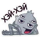 Стикер Паучок Фаззи