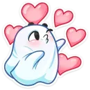 Стикер Привиденьице