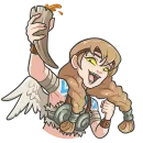 Стикер Хильда Без Текста