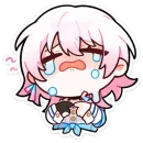 Стикер Март 7 и ее друзья