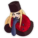 Стикер Барыня Соболина