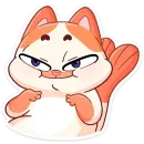 Стикер Миу-Мяу