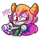 Стикер Молли